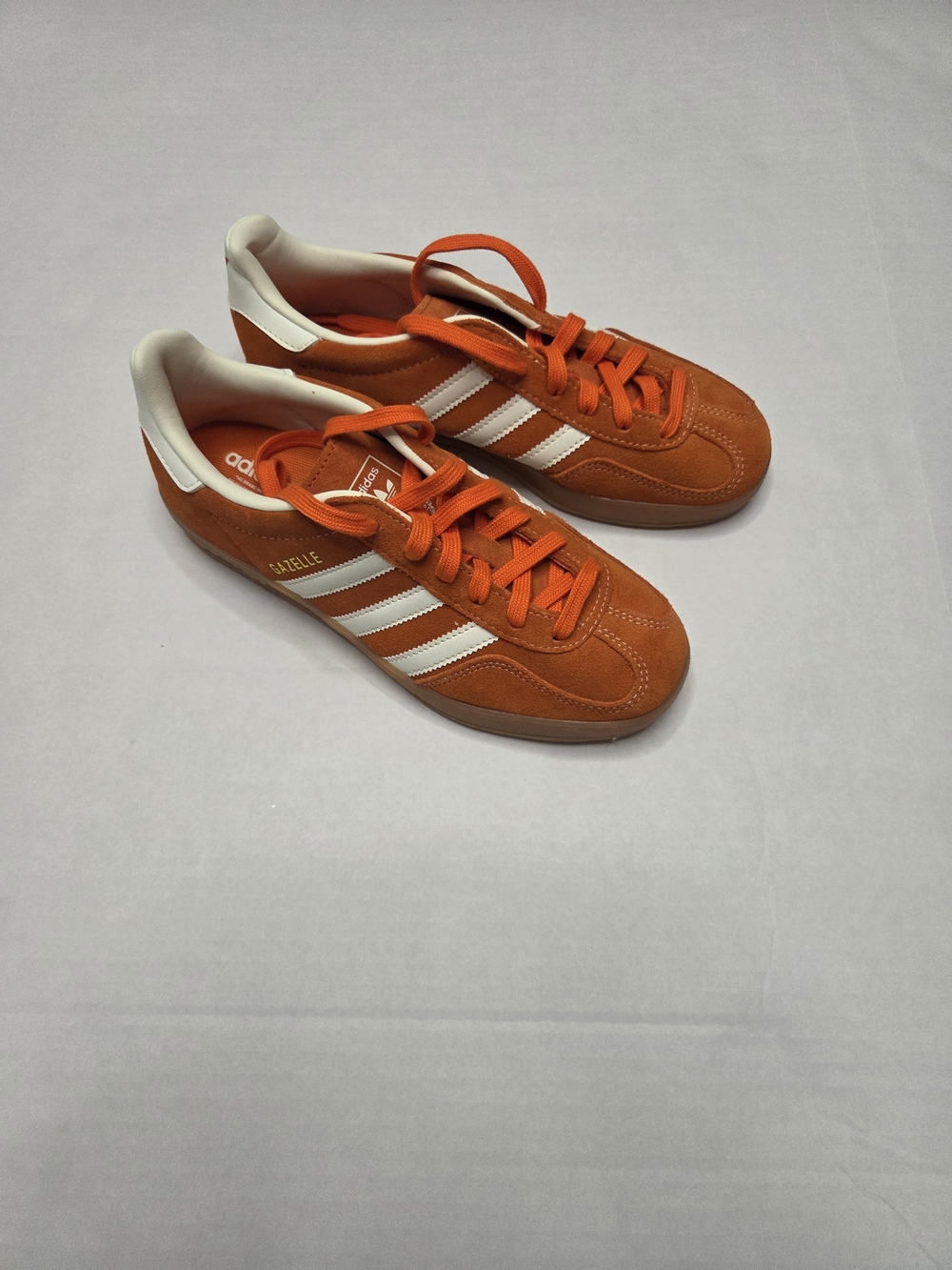 adidas Gazelle Men’s Sneakers in Orange and White